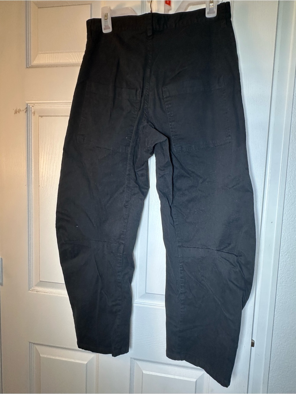 Nili Lotan Mid-Rise Stretch Bow-Leg Denim - Picture 3 of 7